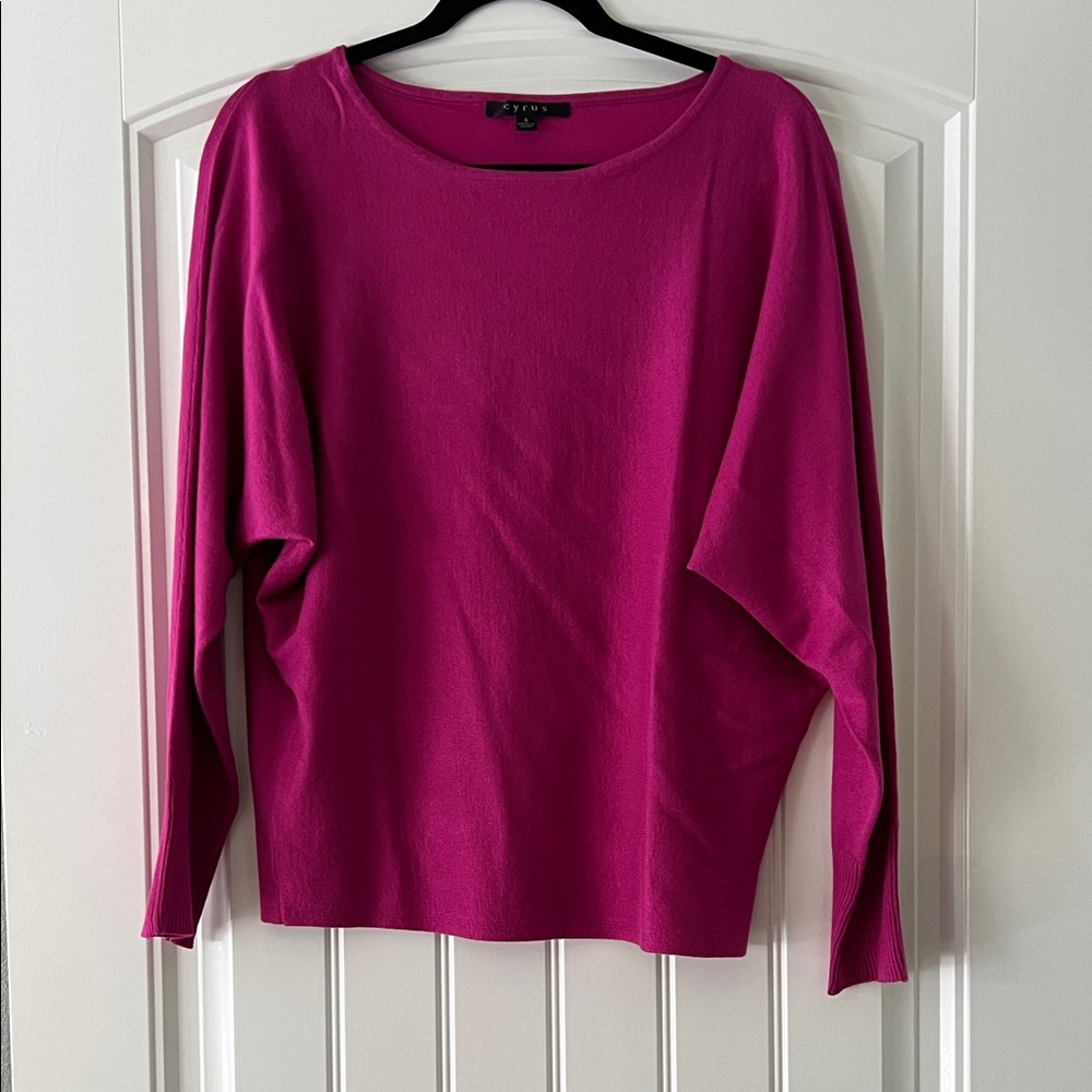Cyrus Women's Crew Neck Sweater - Pink